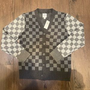 Boys cotton blend cardigan